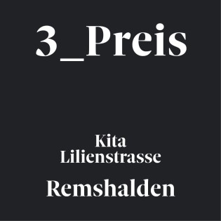 3rd prize_Kindergarten Remshalden
